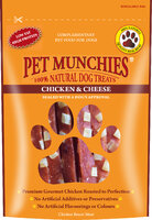 Pet Munchies Dog Treats - Chicken & Cheese 100g x 8