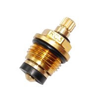 1/2" Single Rubber Screwdown Tap Cartridge Hot/Cold RC3