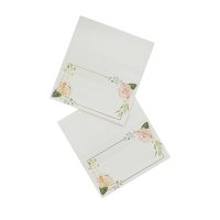 Floral Placecards - Pack of 10