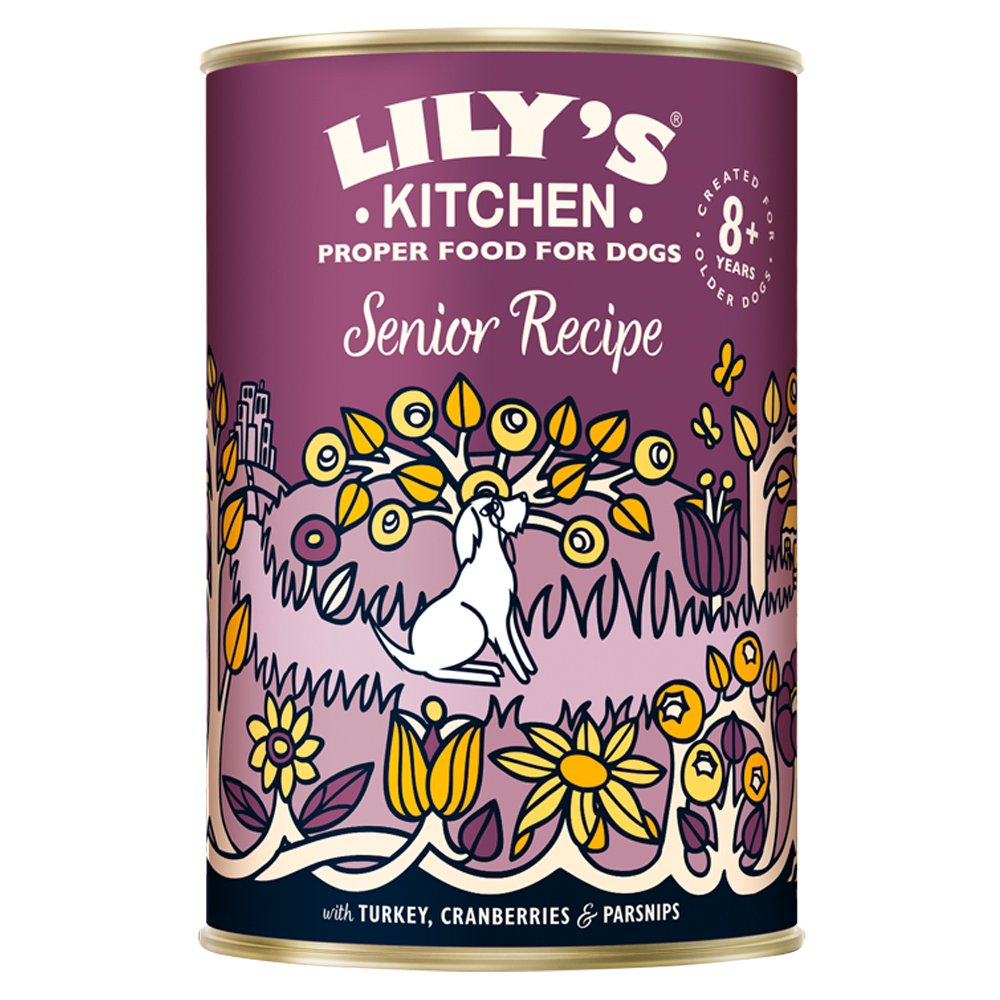 Lilys Kitchen Dog Tin Senior Wise & Wonderful 6x400g