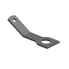 Quickfit Terminal Rivet Mount 2.8mm Tab horizontal Brass