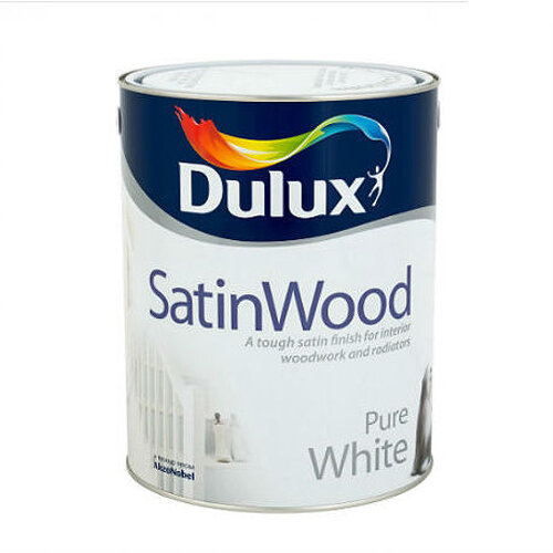 Dulux Satinwood - White 5L