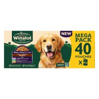Winalot Monday Meaty Casseroles Chicken Turkey Duck in Gravy Wet Dog Food 40x85g