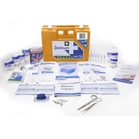 PM422 Platinum First Aid Kit Medium 105 Piece Medium Orange Plastic Wall Mount