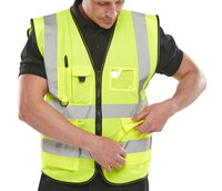 REDBACK Hi-Vis Exec Vest Yellow