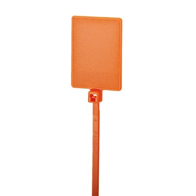 Panduit Flag Tie Orange 150mm x 2.5mm