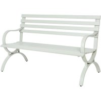 Bordeaux-Aluminium-Garden-Bench-Light-Grey