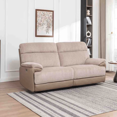 Arlie Leather Electric Recliner 2.5 Seater