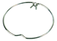 Lamp retention spring clip