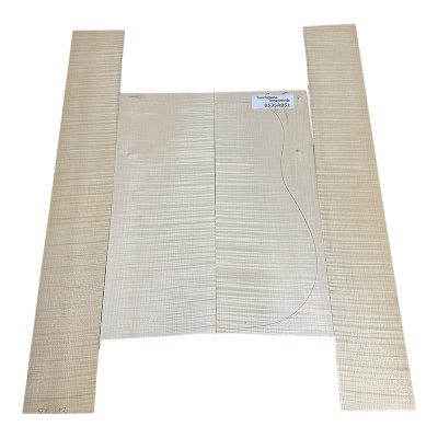 Guitar Back & Sides Maple / Sycamore AAA - Selection 01