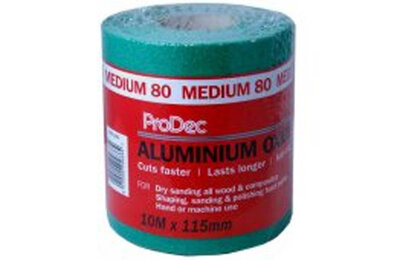 Aluminium Oxide Roll 80 Grit Medium 10m