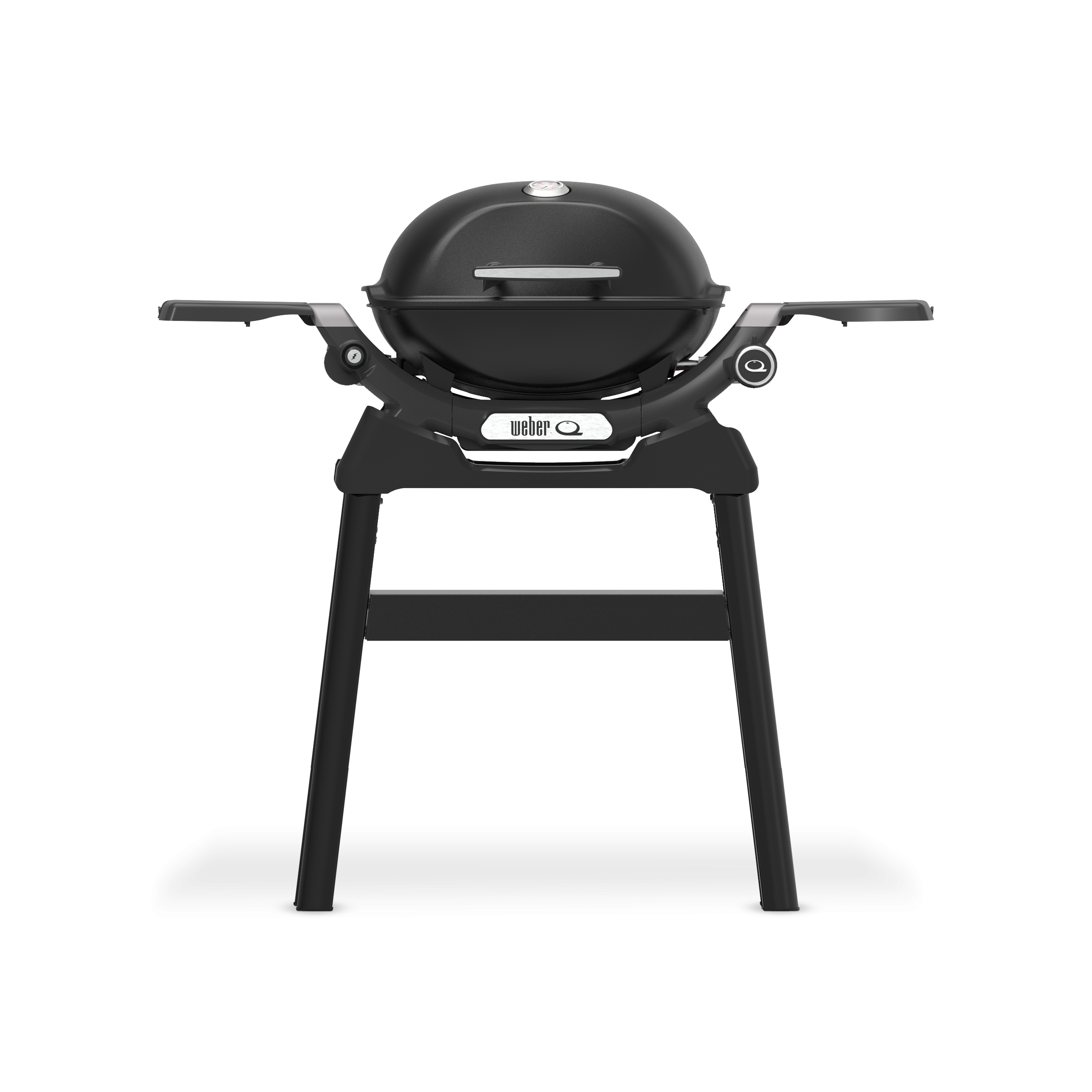 Weber Q 1200N Gas Barbecue with Side Tables and Compact Stand 1501084