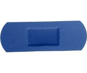 Washproof Blue Detectable Plasters.