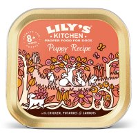 Lilys Kitchen Dog Tray Puppy Recipe Chicken 10x150g
