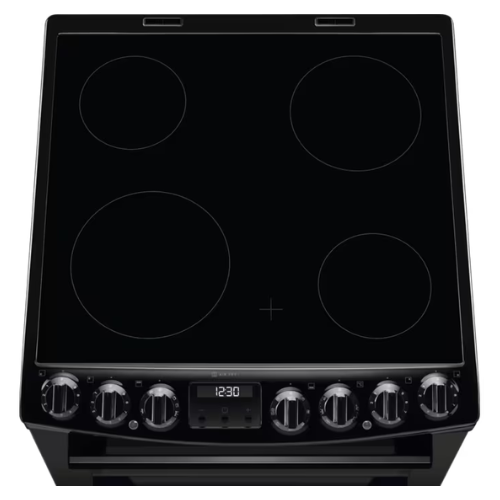 Electrolux 60cm Twin Cavity Freestanding Electric Cooker - Black | LKR655210K 3