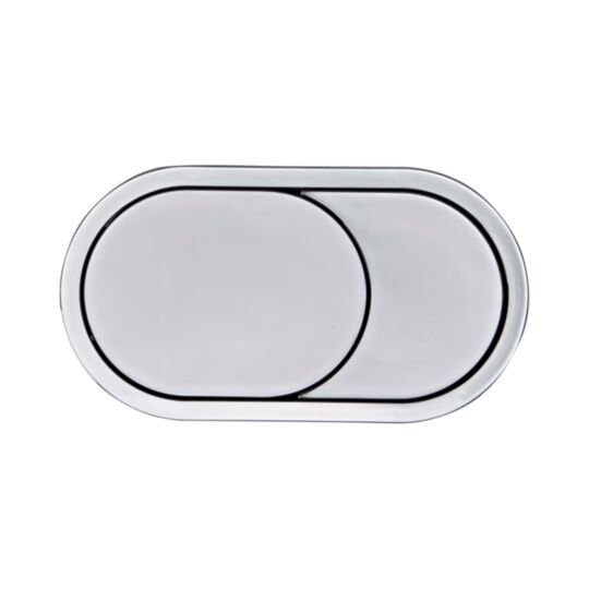 Tucker French Surrey Dual Flush Button Chrome