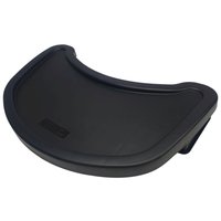 Black Polypropylene High Chair Tray