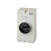 IMO SI55-PEL64R-2 Enclosed DC Isolator, 2 Pole 1 String, 55A 800VDC, IP67