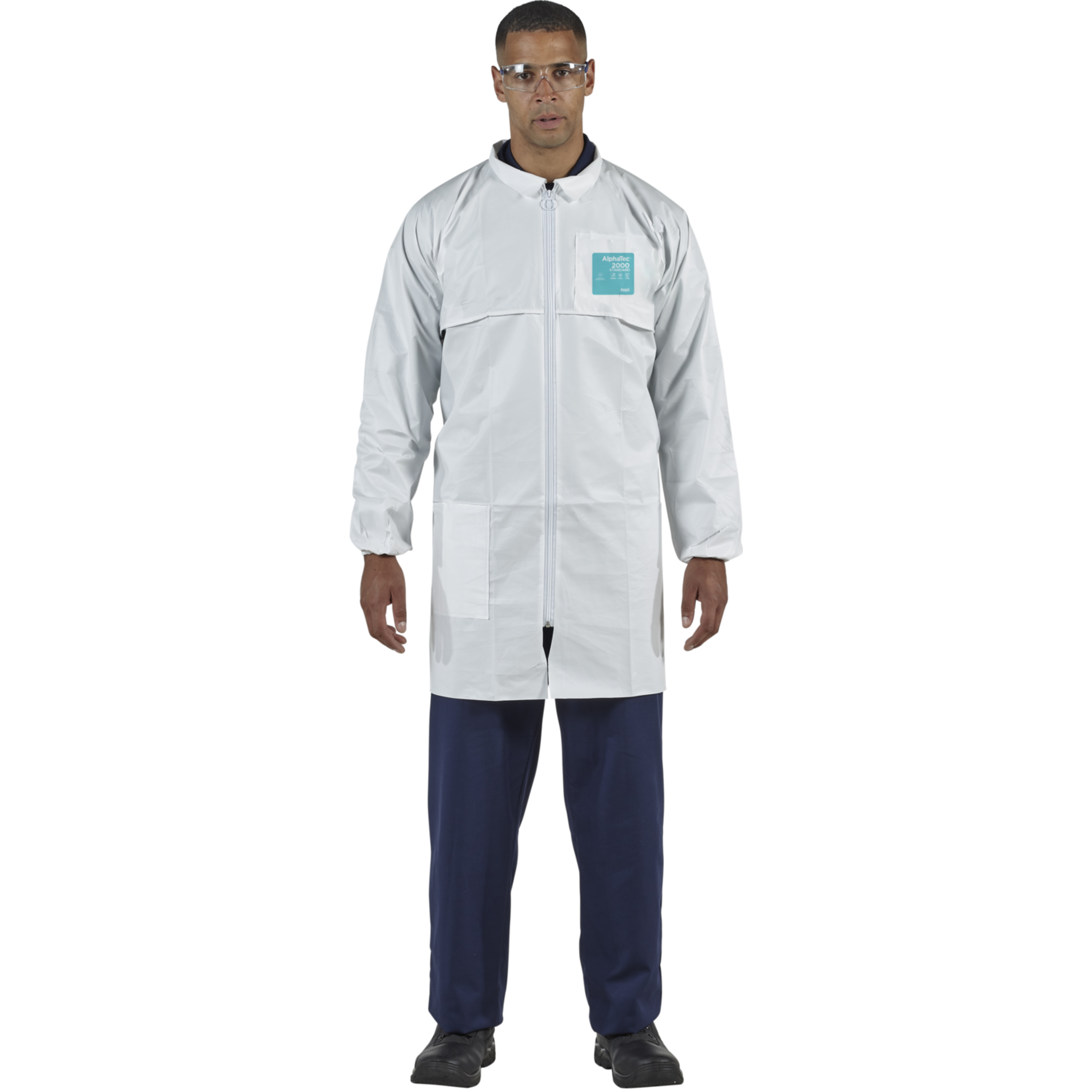 Microguard 2000 Standard Labcoat Collar, White