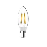 Energetic 4.9W 470lm B15 2700K Dimmable LED Clear Candle Lamp