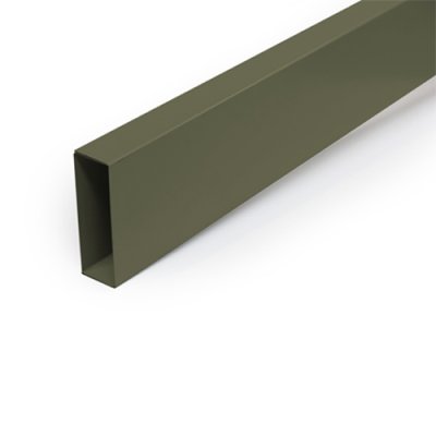 SmartFence 2 Pack Steel Plinths - Olive