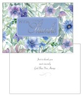 Card - With Sincere Thanks   (22517)