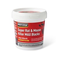 Pest-Stop Super Rat & Mouse Killer MAX Wax Blocks (15 x 10g)