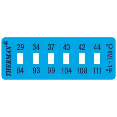 Irreversible Temperature Indicators - 6 Levels