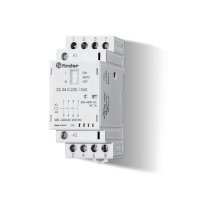 22.34.0.230.4620 - Finder 22 Series 25A 4 Pole Contactor 230V AC 2.2W 2NO + 2NC 250V AC 440V AC