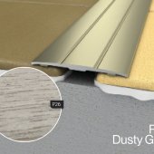 WRG1 900mm Flat Adhesive Profile P26 Dusty Grey