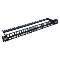 Connectix 48 Port UTP Keystone Patch Panel