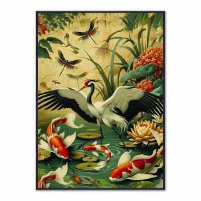 Orient 2 Velvet Canvas