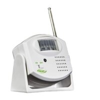 Motion sensor can be up to 300 feet from central monitor or the paging alarm.