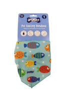 Animate Cooling Bandana Fish print Large