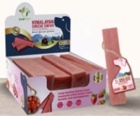 Pawfect Himalayan Chews Strawberry - Large 140g x 10