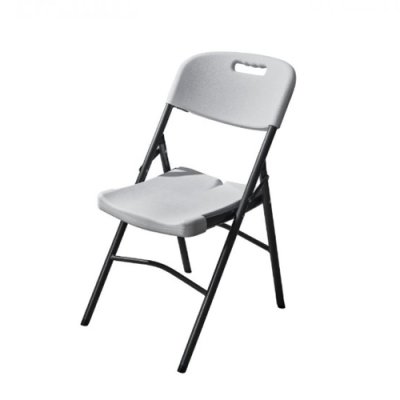 Blow Moulded Folding Chair - White