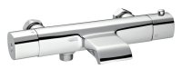 ASTRA THERMOSTATIC BATH SHOWER MIXER BUILT IN DIVERTER WALL MOUNTED