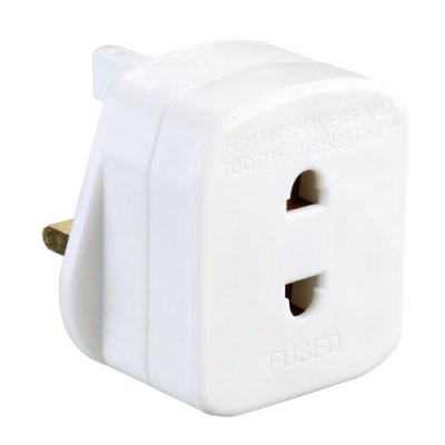 1a Shaver Adaptor White 