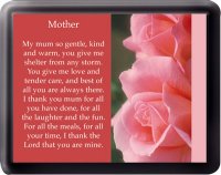 Acrylic Fridge Magnet/Mother   (3328)