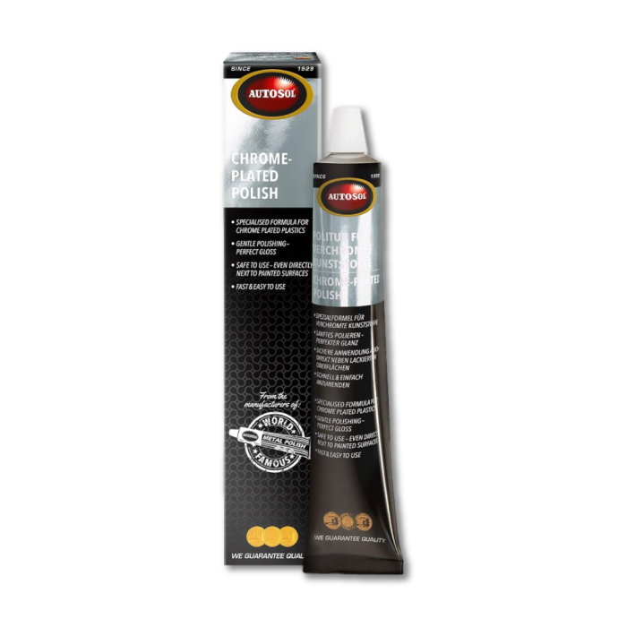 Chromed Plastic Polish Tube