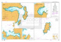 ADMIRALTY Chart - 3299 Plans in the Shetland Islands