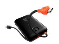 Veger 20,000mAh Powerbank, PD35W, Built In USB-C / Lightning Cables