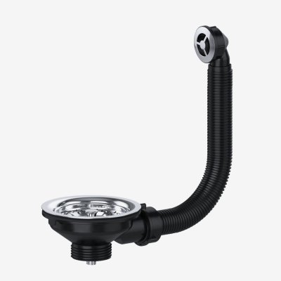 Viva Basket Strainer Waste with Round Overflow PP0010