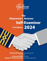 The Shipmaster's Business Self-Examiner