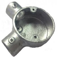 CONLOK GALV ANGLE BOX 25 MM  (QUICK FIT UNTHREADED)