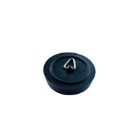 1.3/4" Black Poly Plug 44mm 30pk