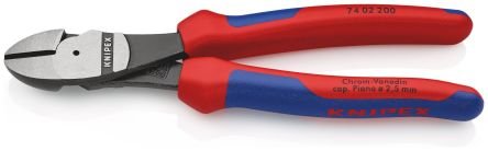 Knipex 200mm High Leverage Side Snips 7402200