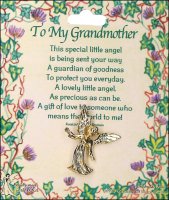 Angel Pin Brooch- Grandmother   (1725)