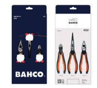 BAHCO 9897G/3-XE 3PC PLIER SET (XMAS PACK) X1 2101G, X1 2430G-200 , X1 2628G-180