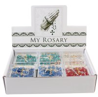 Acrylic Rosary/Assorted Colours   (6284/ATD)